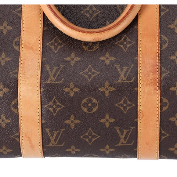 Louis Vuitton Monogram Keepall 50 Travel Boston Bag M41426 LV Duffle - Picture 4 of 15